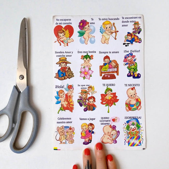 VALENTINE CUTIE STICKERS