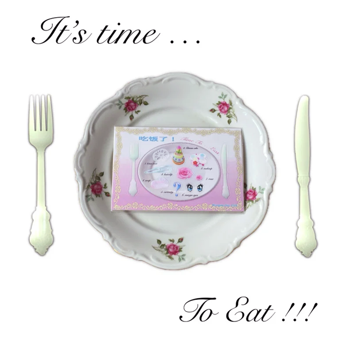 IT'S TIME TO EAT! STICKERS – TUNGYAN CHOY