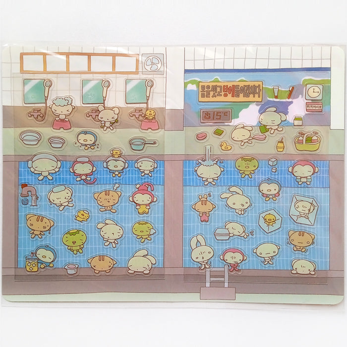 BATH STICKERS – U LU LUU