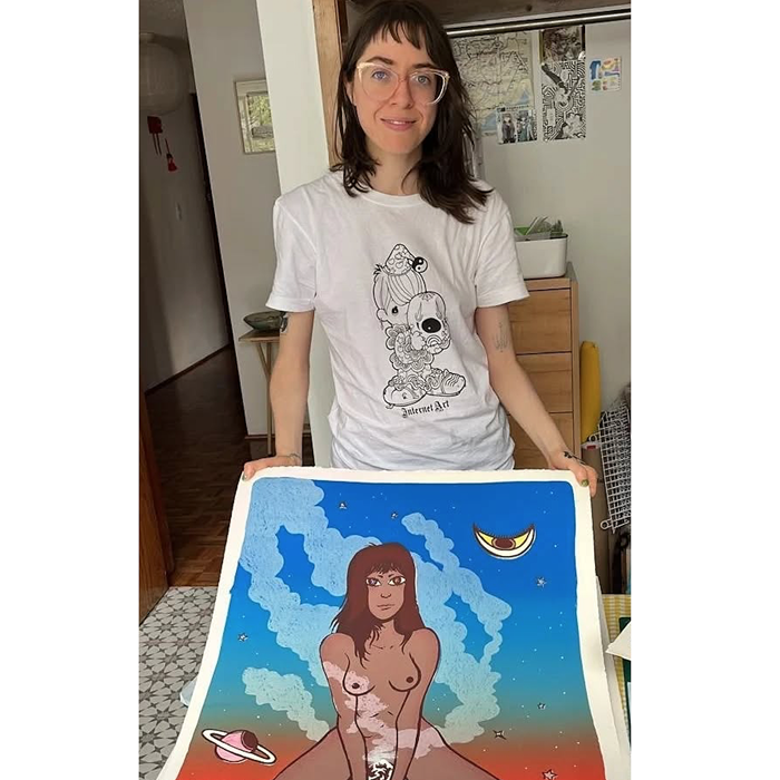 VOLCAN PRINT – INES ESTRADA