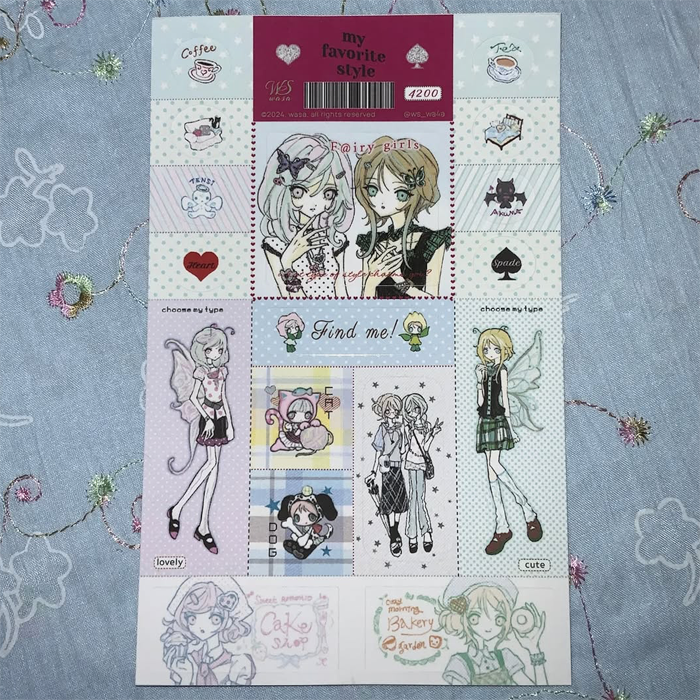 MY FAVORITE STYLE STICKERS – WASA
