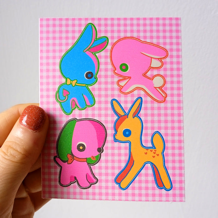 PLUSHIES STICKERS – XUH