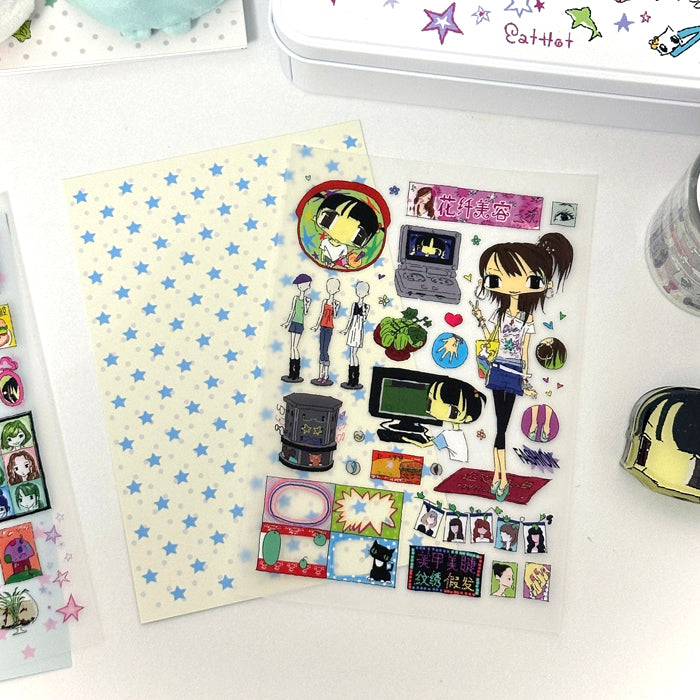 UNDERGROUND MALL STICKERS – 7:45