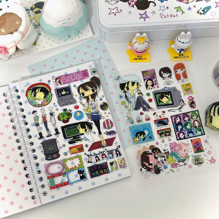 COZY AT HOME STICKERS – 7:45