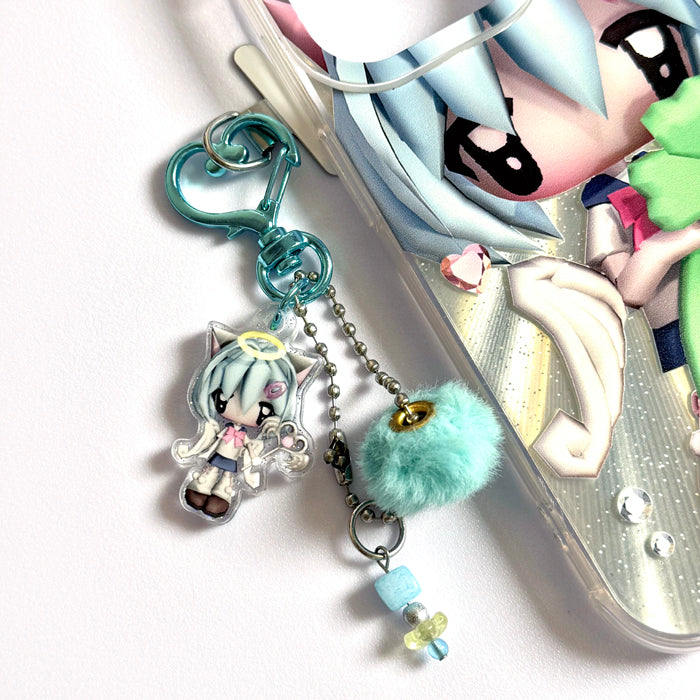 ANGEL CATGIRL CHARM – CARAMEL RAIN