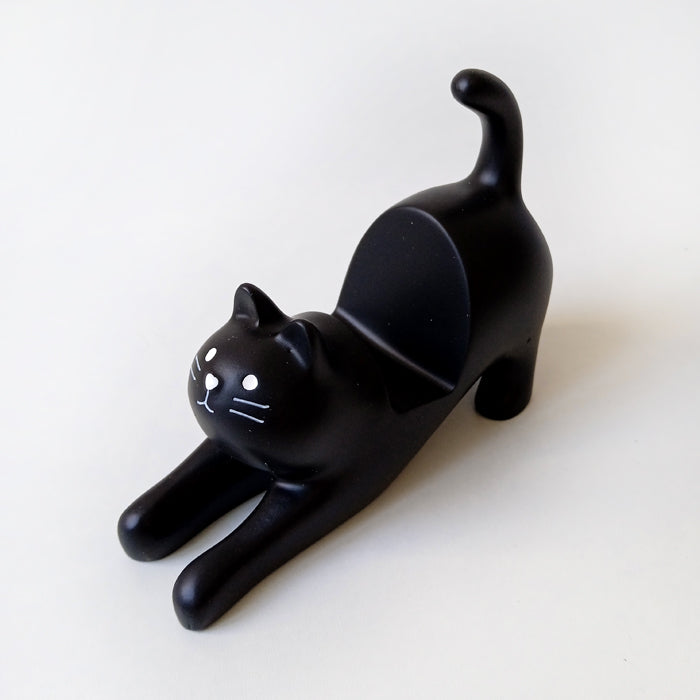BLACK CAT PHONE STAND