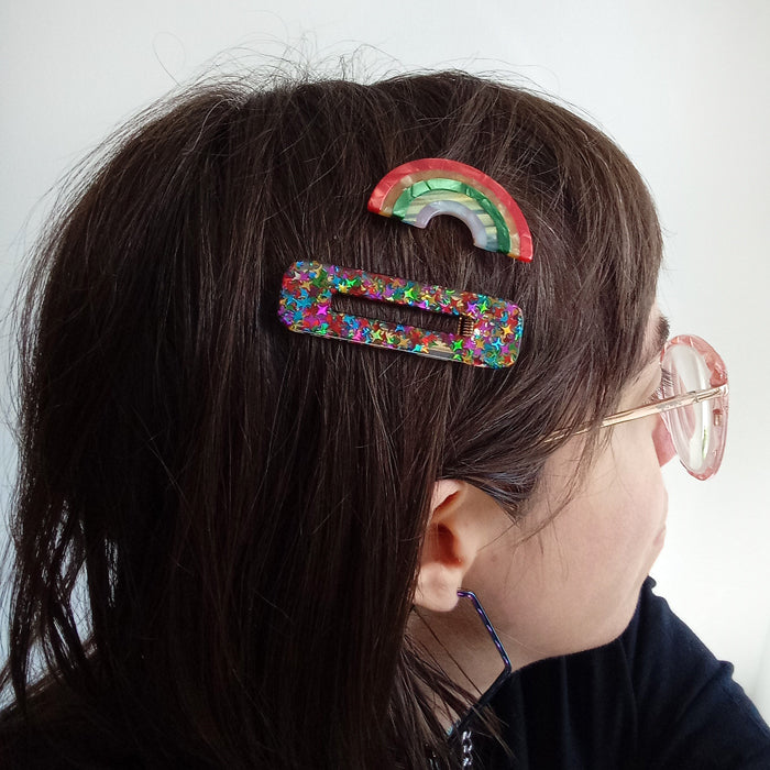 CONFETTI HAIRPIN