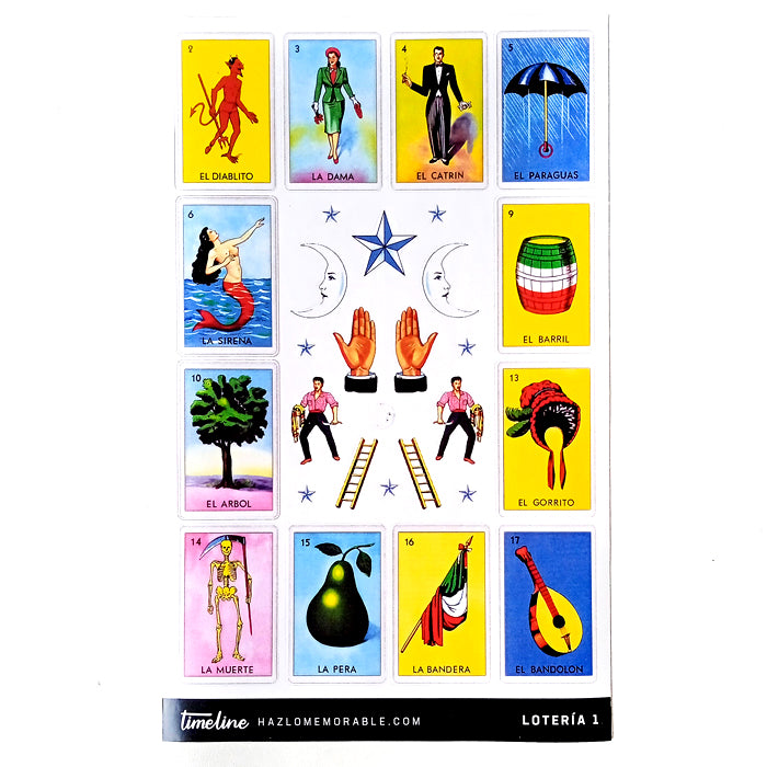 LOTERIA 1 STICKERS