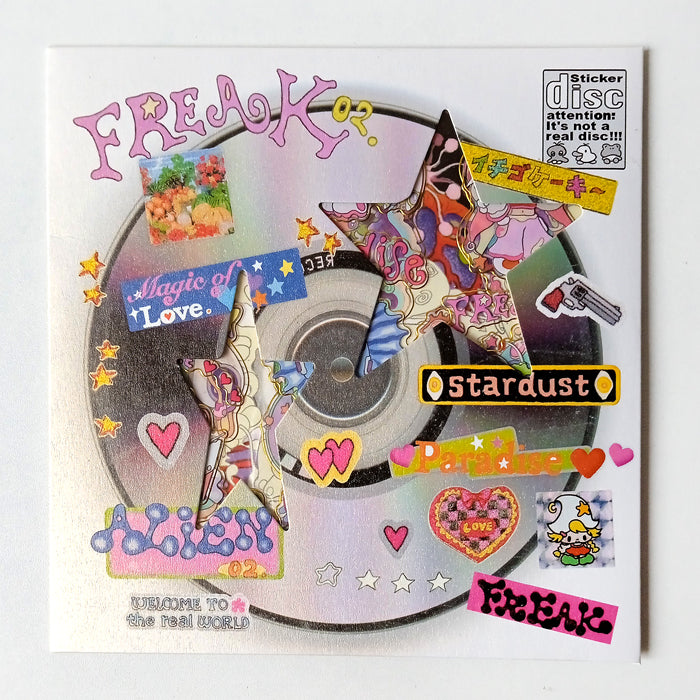 FREAK CD STICKERS – OLIWA