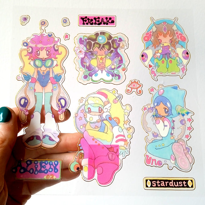 FREAK CD STICKERS – OLIWA