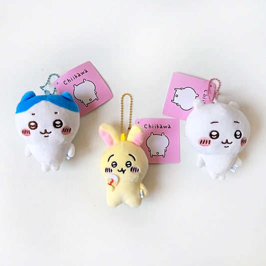 CHIIKAWA PLUSH KEYCHAINS