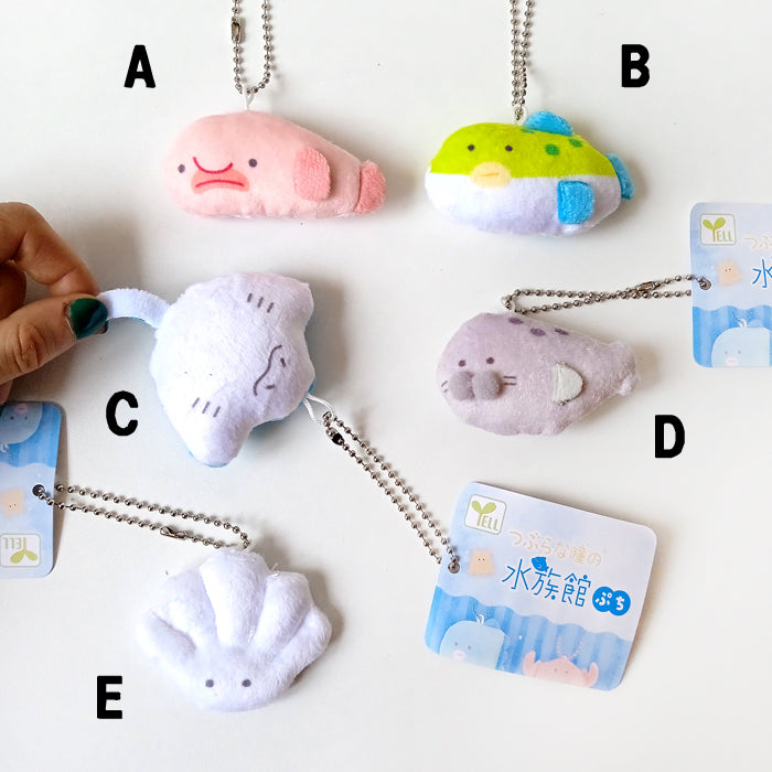 SEA CRITTER KEYCHAINS