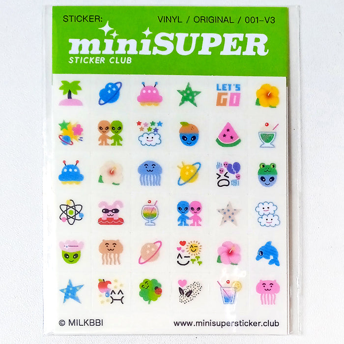 INTERGALACTIC STICKERS – MILKBBI