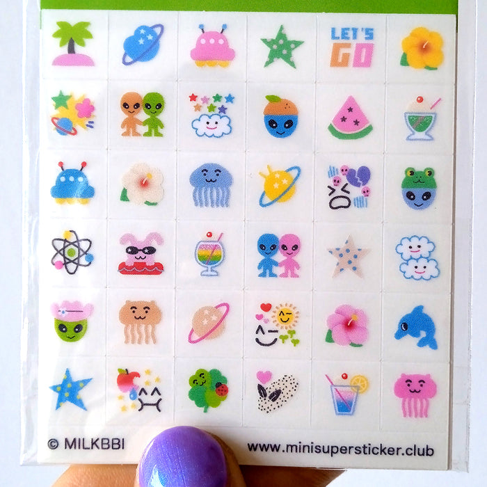 INTERGALACTIC STICKERS – MILKBBI