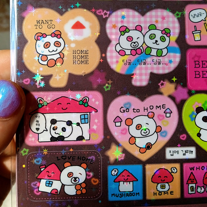 GO TO HOME STICKERS – MONANBEAR