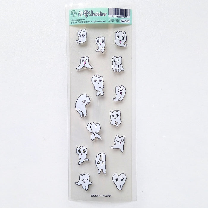 WISDOM TOOTH STICKERS – GOGO! PROJECT