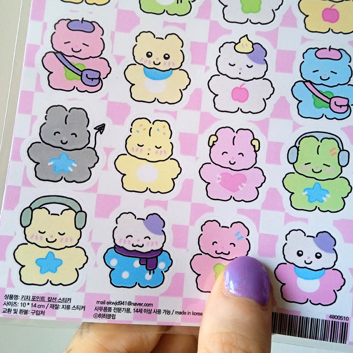 KITSCH POINT STICKERS – HEEHEE CLUB