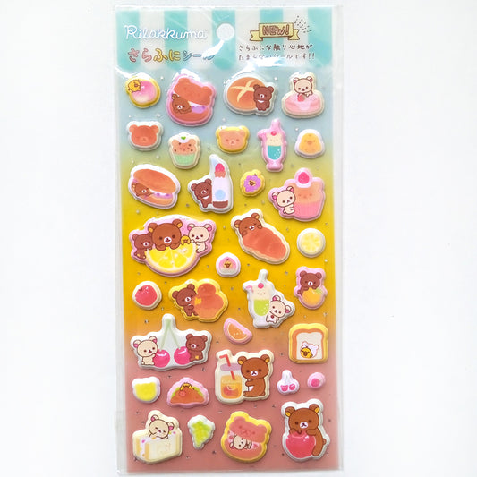 RILAKKUMA 3D STICKERS ★ FRUITS