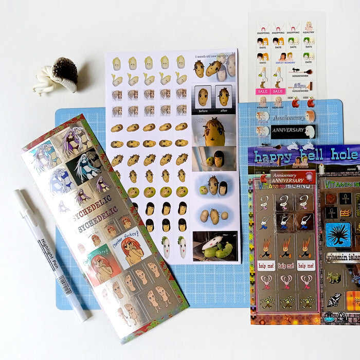 GATOSHOP ★ PSYCHEDELIC MF STICKERS – NIPTONG
