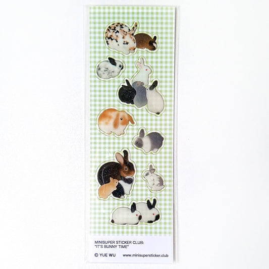 IT'S BUNNY TIME STICKERS – YUE WU