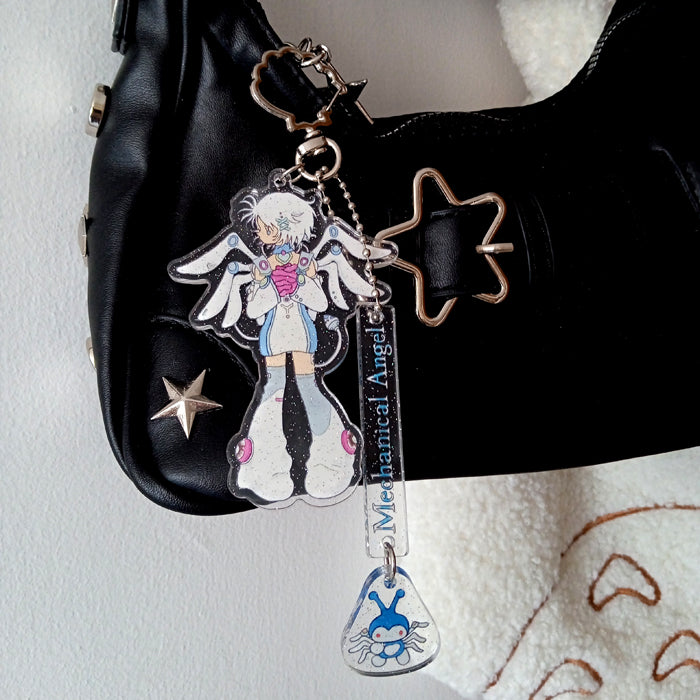 MECHANICAL ANGEL KEYCHAIN – OLIWA