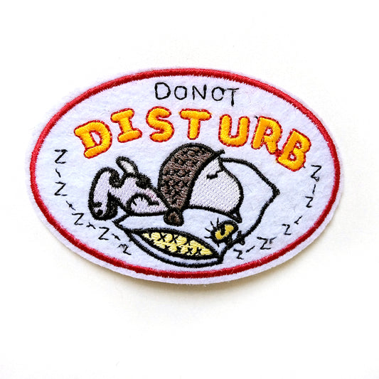 SNOOPY PATCH ★ DO NOT DISTURB