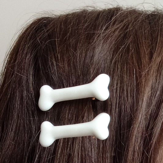 BONE HAIRCLIP SET