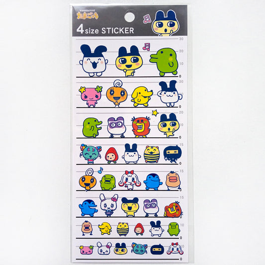 TAMAGOTCHI CHARACTER STICKERS