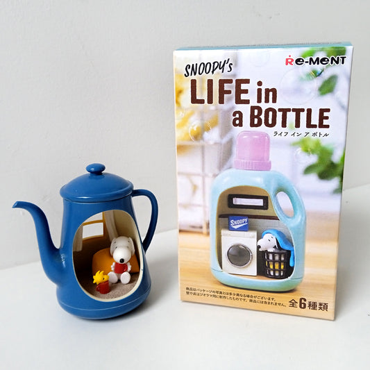 SNOOPY "LIFE IN A BOTTLE" FIGURINES