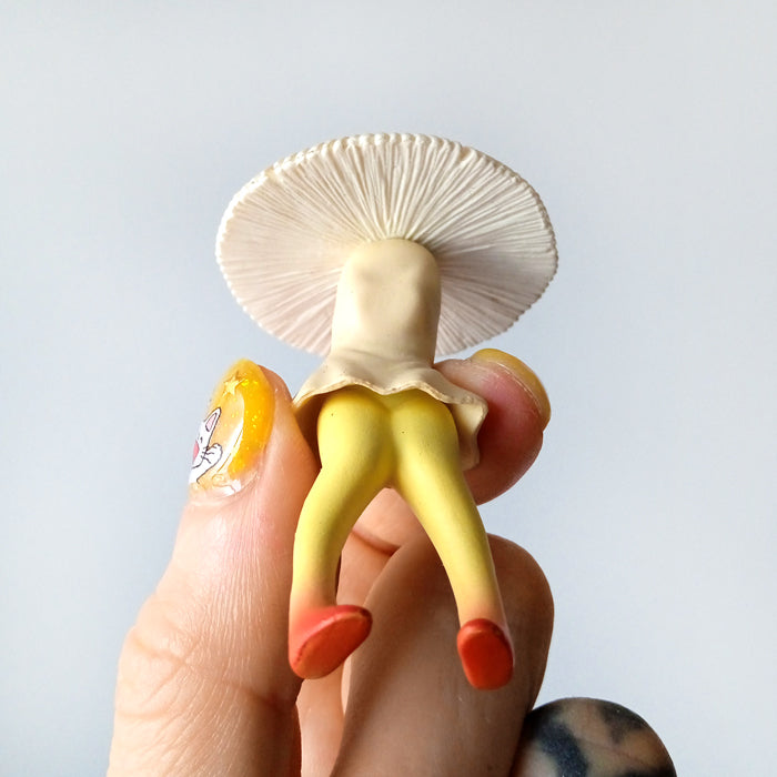 MUSHROOM LADY FIGURINE