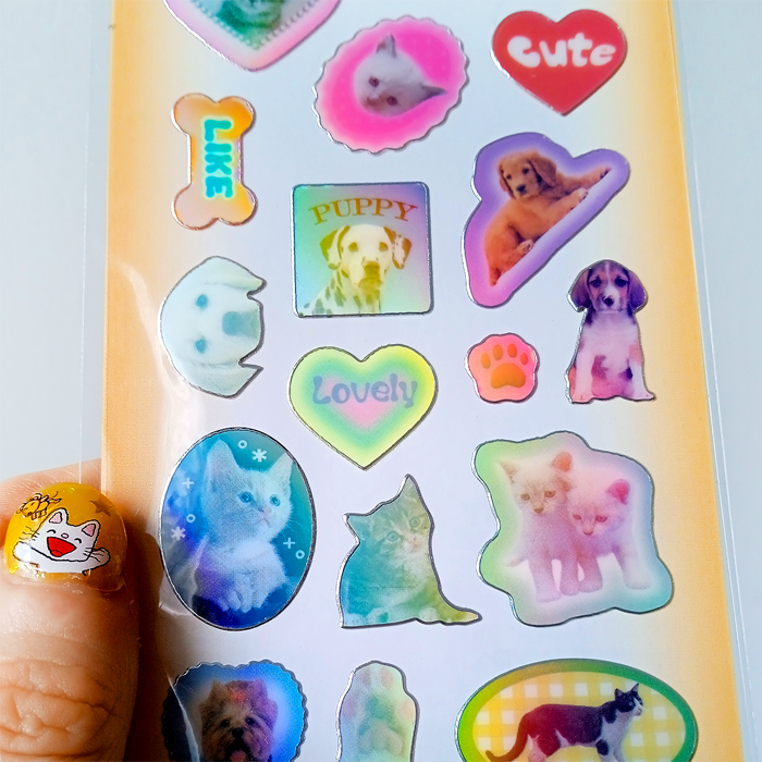 NEWTRO HOLOGRAM STICKERS ★ PETS