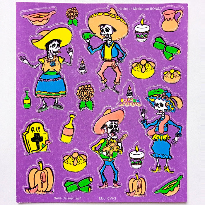 CALAVERITAS 1 STICKERS