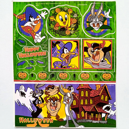 HALLOWEEN LOONEY TUNES 2 STICKERS