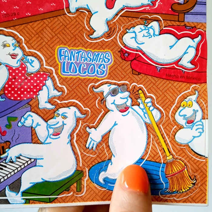 FANTASMAS LOCOS STICKERS