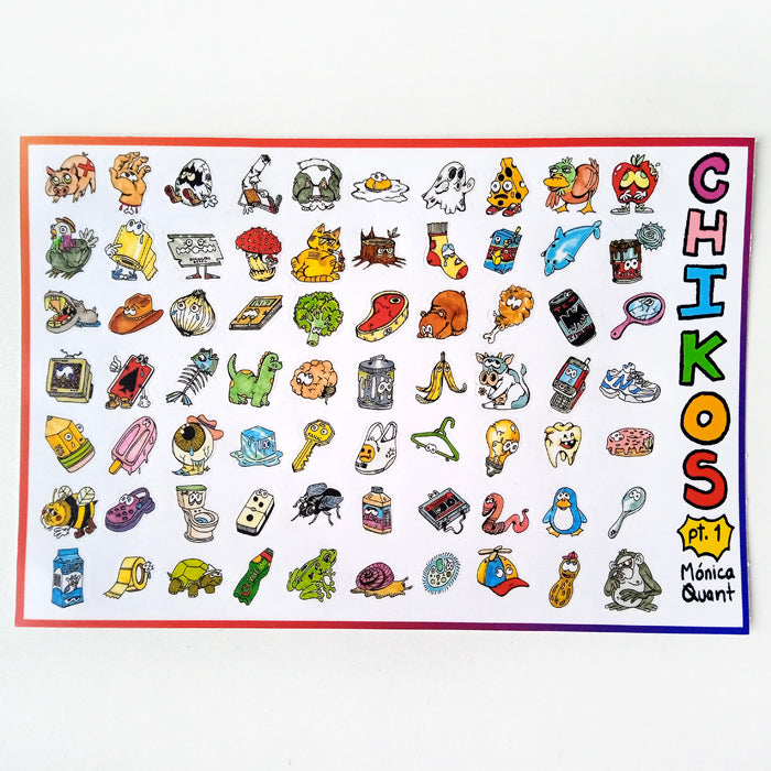 CHIKOS STICKERS – MONICA QUANT