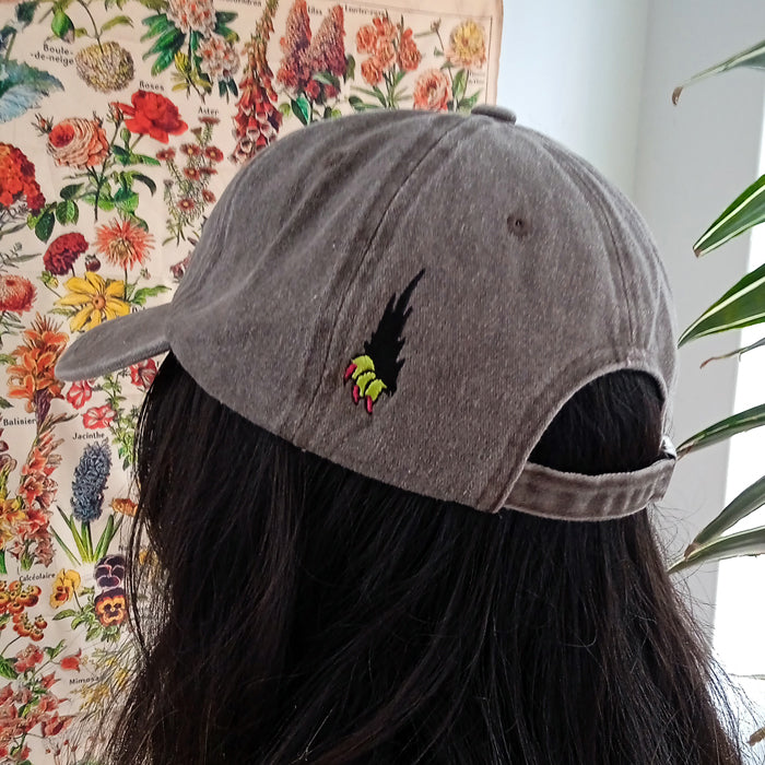 CRAZY HOLE HAT ★ EARTH BROWN