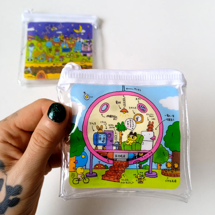 TAMAGOTCHI MINI ZIPPER BAG