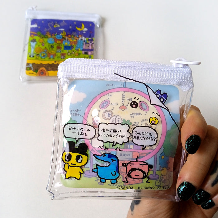 TAMAGOTCHI MINI ZIPPER BAG