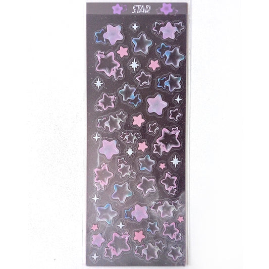 FROSTED STARS STICKERS