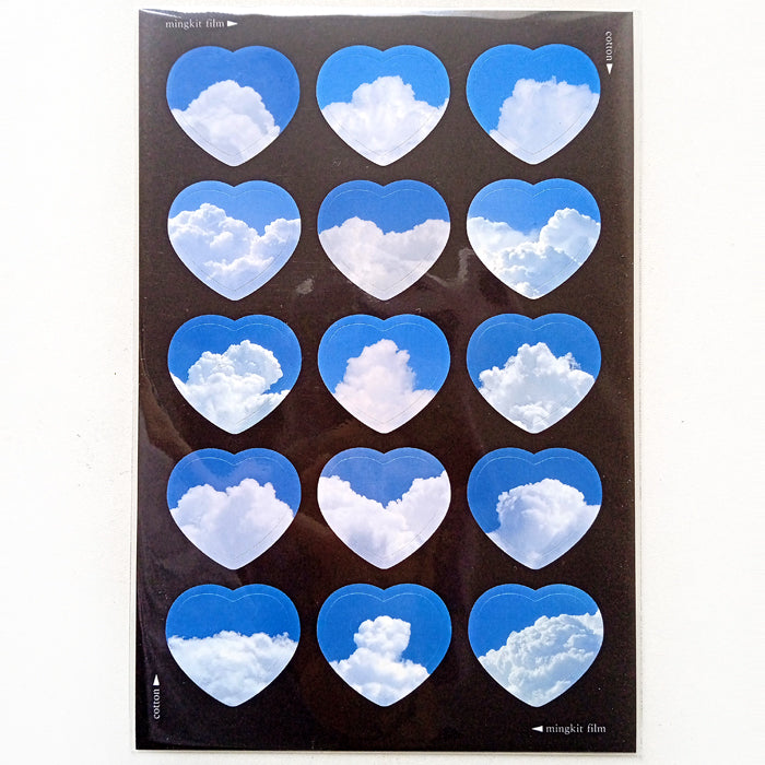 CLOUD HEART PHOTO STICKERS