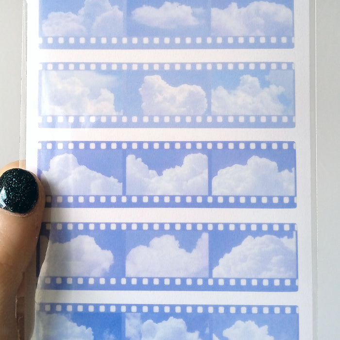 CLOUD PHOTO FILM STICKERS