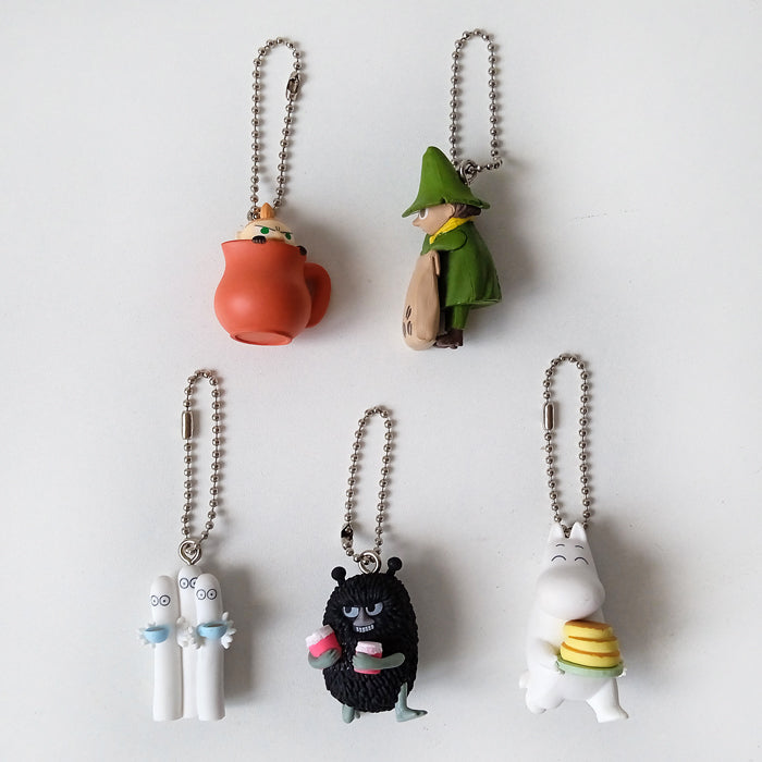 MOOMIN BREAKFAST KEYCHAINS