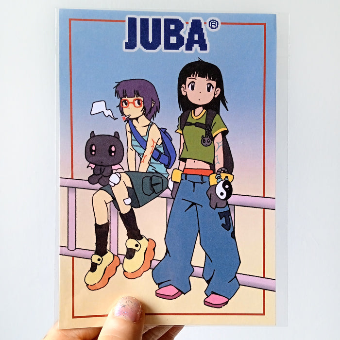 Y2K POSTCARD + STICKER SET – JUBA