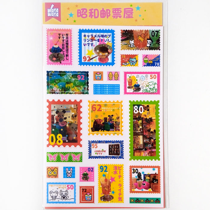 WAKA POSTAL STAMP STICKERS