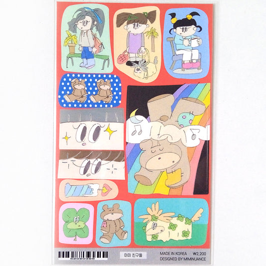 MIMI'S FRIENDS STICKERS – MIMINUANCE (Copy)