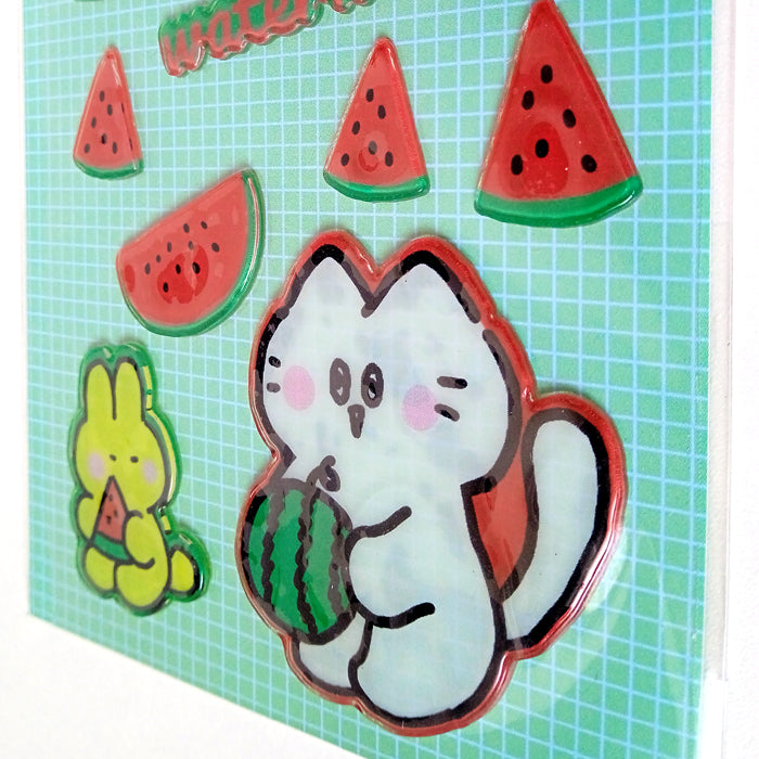 WATERMELON 3D STICKERS