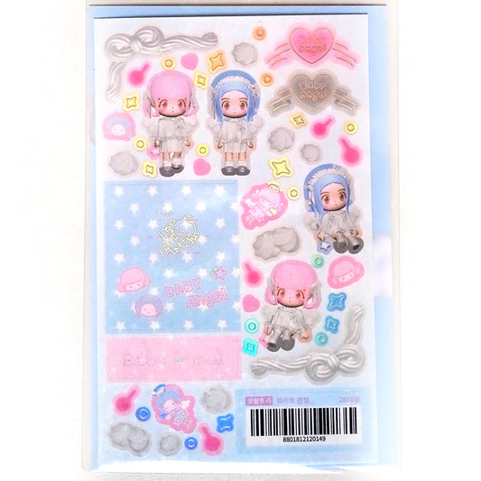 BABY ANGEL STICKERS