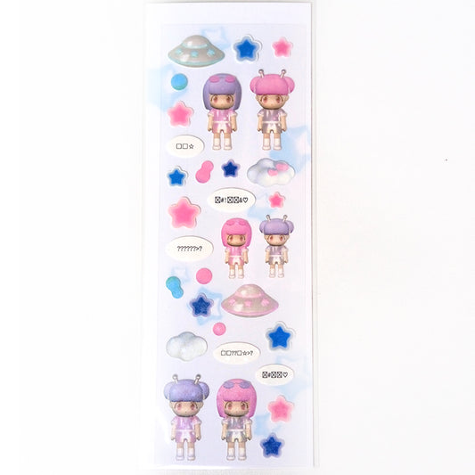 UFO FRIENDS STICKERS