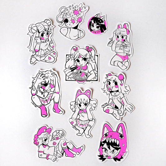 KAWAII STICKERS – LISSTDR