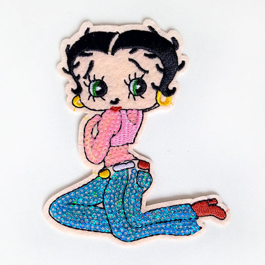 BETTY BOOP PATCH ★ SEQUINS